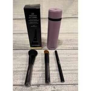 CHANEL LES PINCEAUX - 135 Immortelle Purple 3 Essential Brushes / NEW IN BOX!!